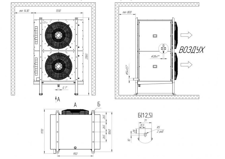 SF-632I 12T Воздухоохладитель шоковой заморозки CWC Shockfroster - 1